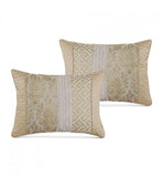 Hallmart Collectibles Alanis 9 Piece Comforter Set Taupe Queen
