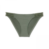 Xhilaration Women's Ribbed Strappy Hipster Bikini Bottom