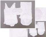 Yummie Women's 5-piece Seamless Wardrobe Essentials White L/XL