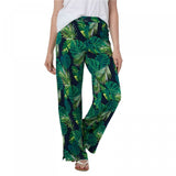Denim & Co. Women's Tall Pull-On Beach Pants With Side Slits