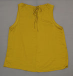 Mossimo Women's Shirred Neck Tank Top Sleeveless Blouse Shirt