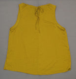 Mossimo Women's Shirred Neck Tank Top Sleeveless Blouse Shirt