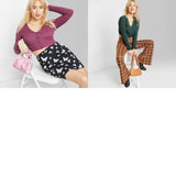 Wild Fable Women's Cropped Button-Front Cardigan