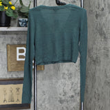 Wild Fable Women's Cropped Button-Front Cardigan
