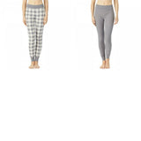 Warm Essentials by Cuddl Duds Women's Waffle Thermal Leggings