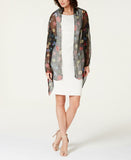 INC International Concepts Women's Sheer Botanical Floral Wrap Scarf