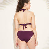 Kona Sol Women's Ruffle Halter Bikini Top. AF601D-Nopads