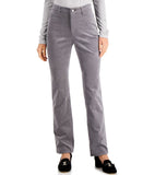 Charter Club Women's Lexington Tummy-Control Corduroy Pants Frosted Quartz 14
