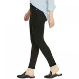 Buffalo Jess Rip And Repair Mid Rise Skinny Jeans Black 12