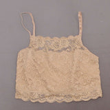 Rhonda Shear Women's Lace Camisole Bra