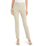 Charter Club Cambridge Tummy Control Straight Leg Pants Sedona Dust 10