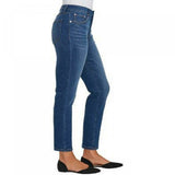 Ella Moss Women's High Rise Slim Straight Ankle Jeans Blue 12
