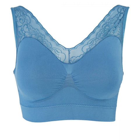 Ahh By Rhonda Shear Women's Molded Cup Bra Camisole with Padded