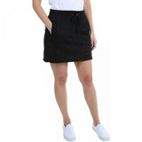 Jones New York Women's French Terry Skort Black Large