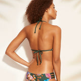 Shade & Shore Women's Strappy Halter Bikini Top. AF371T-Nopads