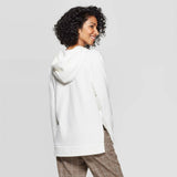 A New Day Women's Regular Fit Hooded Sweatshirt Cream XL