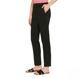 Nautica Women's Tencel Ankle Pants Black 2