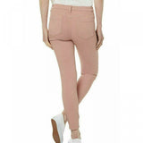 Buffalo Women's Avalon Soft Stretch Skinny Ankle Gazer Jeans Mauve Pink 12