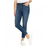 Buffalo Women's Avalon Soft Stretch Skinny Ankle Gazer Jeans Blue 4