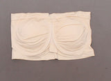 Rhonda Shear Women's Plus Size Underwire Bandeau Bra With Removable Pads